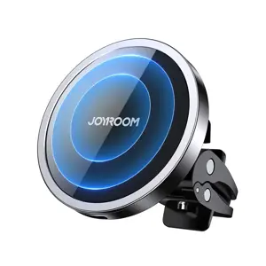 Joyroom JR-ZS240 Magnetic Wireless Car Charge Holder Black