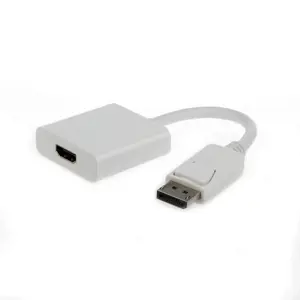 GEMBIRD A-DPM-HDMIF-002-W Gembird Displayport vyriškos ir HDMI moteriškos lyties adapteris, 10 cm