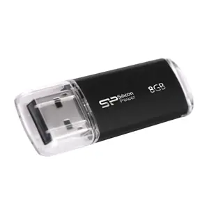 SILICON POWER atmintinė USB Ultima II I-series 8GB USB 2.0 Black