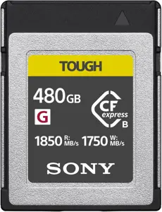 Sony memory card CFexpress Type B 480GB Tough