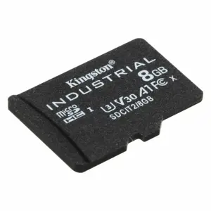 KINGSTON 8GB microSDHC Industrial C10 A1 pSLC kortelė, viena pakuotė be adapterio