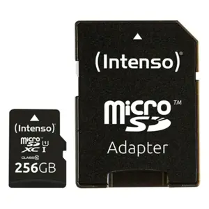 MEMORY MICRO SDXC 256GB UHS-I/W/ADAPTER 3423492 INTENSO