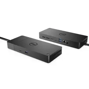 DELL našumo dokas - WD19DCS, laidinis, USB 3.2 Gen 2 (3.1 Gen 2) Type-C, 10,100,1000 Mbit/s, juodas, 5120 x 2880 taškų, DC