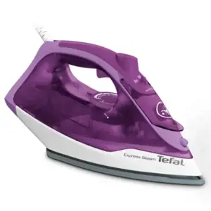 "Tefal FV2836", sausas ir garų lygintuvas, keraminis padas, 1,9 m, 165 g/min, violetinis, baltas, 3…