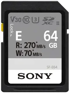 "Sony" atminties kortelė SDXC 64GB E UHS-II U3 V30