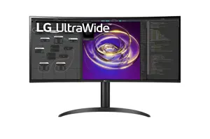 LG 34WP85CP-B, 86,4 cm (34"), 3440 x 1440 taškų, "UltraWide Quad HD", LED, 5 ms, juoda