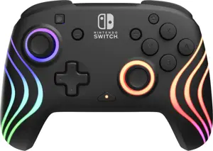 PDP wireless controller Afterglow Wave Nintendo Switch, black