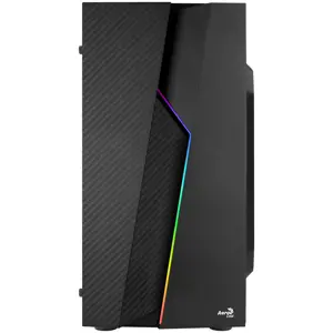 AEROCOOL PGS BOLT MINI RGB Black Mini Tower kompiuterio korpusas