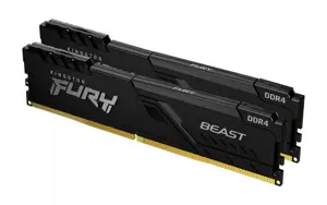 KINGSTON 32GB 3600MHz DDR4 CL18 DIMM atmintinių rinkinys, 2 vnt., "FURY Beast Black