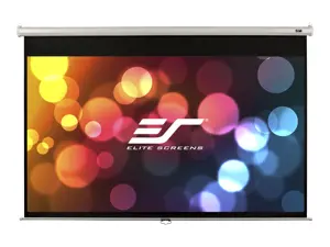 "Elite" ekranai Manual Series M120XWV2 įstrižainė 120 ", 4:3, matomas ekrano plotis (W) 244 cm, bal…