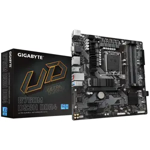 Pagrindinė plokštė GIGABYTE Intel B760 Express LGA1700 Micro-ATX Atmintis DDR4 Atminties lizdai 4 2…