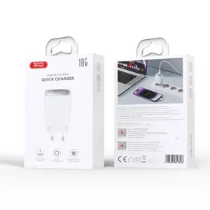 XO wall charger CE19 QC 18W 1x USB white