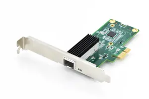 Digitus SFP Gigabit Ethernet PCI Express kortelė 32 bitų, žemo profilio laikiklis, Intel WGI210 mik…