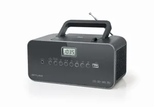 "Muse" Nešiojamasis radijo imtuvas M-28DG USB prievadas, AUX įvestis,