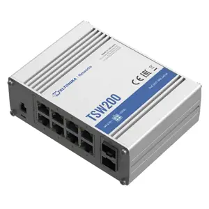 TELTONIKA IOT KOMUTATORIUS TSW200 POE 8X 30W PRIEVADAS