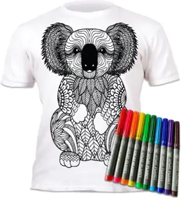 Splat Planet marškinėliai su flomasteriais, Koala