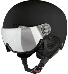 ŽIEMINIS ŠALMAS ALPINA ARBER VISOR Q LITE BLACK MATT 58-61