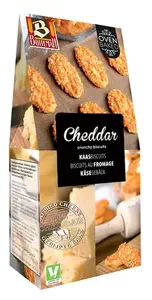 Sūrio sausainiai BUITEMAN, su brandintu Cheddar sūriu, 75 g