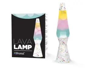 Lava Lempa Itotal 36 cm BUBBLES AW24, rožinė