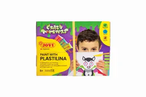 Spalvinimo plastilinu rinkinys JOVI Cool Candy, 6 vnt. rinkinys, su priedais