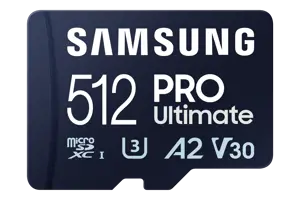 "Samsung" MB-MY512S, 512 GB, "MicroSDXC", UHS-I, 200 MB/s, 130 MB/s, 3 klasė (U3)