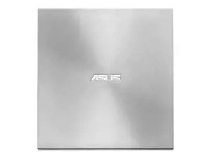 ASUS SDRW-08U7M-U, sidabrinis, dėklas, vertikalus/horizontalus, stalinis/nešiojamasis kompiuteris, DVD±RW, USB 2.0