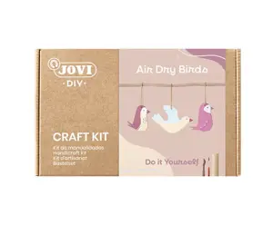 JOVI DIY molio lipdymo rinkinys BIRDS su savaime džiūstančiu moliu