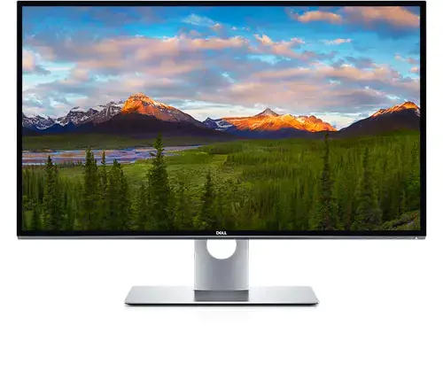 DELL UltraSharp UP3218KA, 80 cm (31.5"), 7680 x 4320 pixels, 8K Ultra HD, LCD, 8 ms, Black, Silver