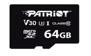 MicroSDHC 64GB VX V30 C10 UHS-I U3 kortelė