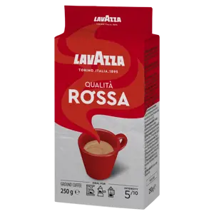 Kava LAVAZZA Qualita Rossa, malta, 250 g