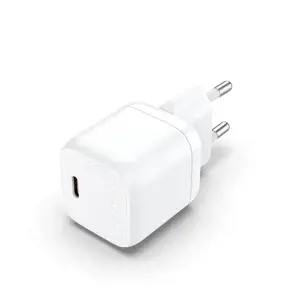 Vention 1-port USB-C GaN Charger(30W) EU-Plug White, Indoor, AC, 20 V, White