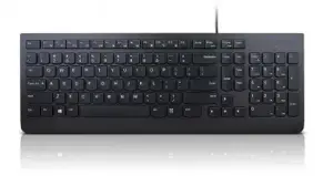 "Lenovo Essential", pilno dydžio (100%), USB, membraninis, QWERTY, juodas