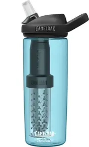 Bottle with filter CamelBak eddy+ 600ml, filtered by LifeStraw, True Blue