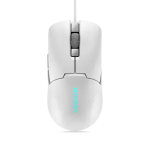 Lenovo MICE_BO "Legion M300s" pelė-balta, optinė, A tipo USB, 8000 DPI, balta