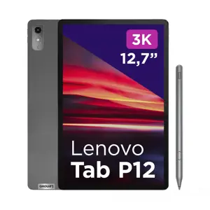 Lenovo Tab P12, 32.3 cm (12.7"), 2944 x 1840 pixels, 128 GB, 8 GB, Android 13, Grey