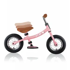 Globber balansinis dviratis Go Bike Air pastelinės rožinės spalvos