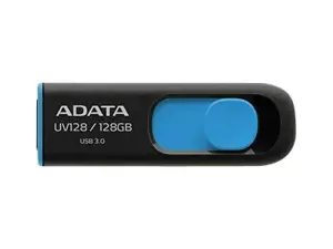 A-DATA UV128 128GB USB3.0 atmintinė juoda