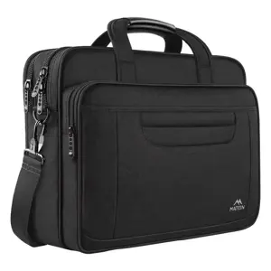 Matein 1172 Black business laptop / document bag for 17'' laptop / documents