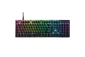 Razer DeathStalker V2 Laidinė žaidimų klaviatūra RGB LED, USB, DE, Linear Optical Red Switch, Juoda