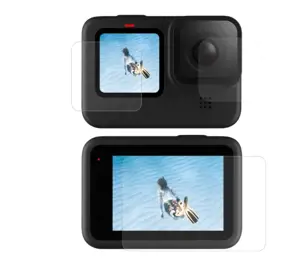 Ekrano ir objektyvo grūdintas stiklas "Telesin", skirtas "GoPro Hero 9" / "Hero 10" / "Hero 11" (GP…