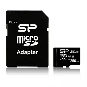 SILICONPOW SP256GBSTXBU1V10SP Silicon Power atminties kortelė Micro SDXC 256GB Class 10 Elite UHS-1…