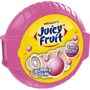 Kramtomos gumos juostelės JUICY FRUIT Fancy Fruit, 56g