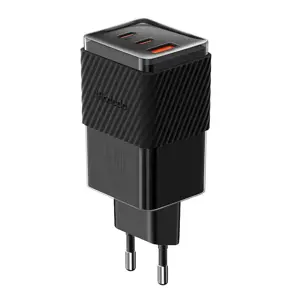 Įkroviklis GaN 65W Mcdodo CH-1501, 2x USB-C, USB-A (juodas)