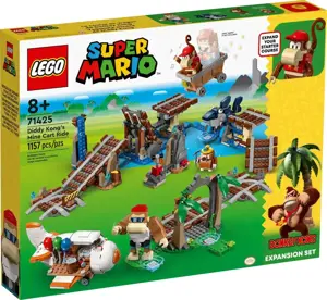 LEGO SUPER MARIO 71425 PRAPLĖTIMO RINKINYS - DIDDY KONG'S MINE CART RIDE