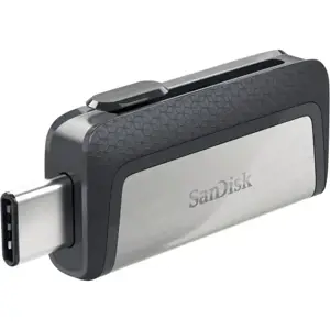 "SanDisk Ultra Dual Drive" USB Type-C atmintinė 128 GB; EAN:619659142063