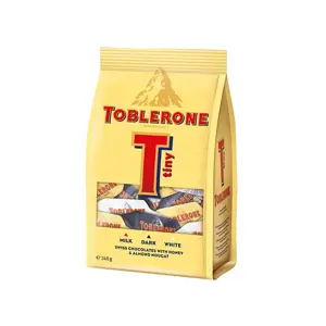 Saldainių rinkinys TOBLERONE Tiny, maišelyje, 248 g