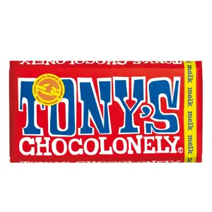 Pieniškas šokoladas TONY'S, 32%, klasikinis, 180g