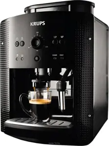 Kavos aparatas Krups EA8108, 1,8 litrai, 1450 W, Juoda, Automatinis