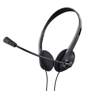 Trust 24659, Wired, Calls/Music, 70 - 20000 Hz, 75 g, Headset, Black