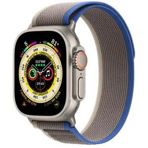 "Apple Watch Ultra GPS + Cellular" 49 mm "Trail Loop", mėlyna/pilka (MNHL3EL/A)